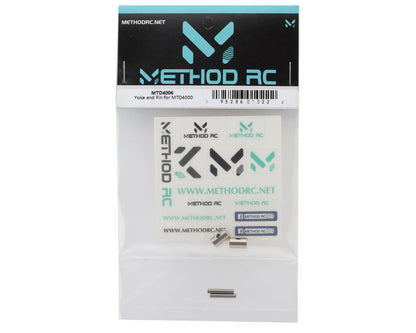 Method RC Titanium 124mm Hybrid CVD Yokes & Pins Rebuild Set (2)