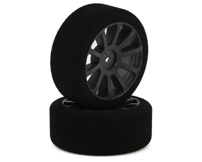 Matrix 26mm 1/10 Foam Front Tires (Air Carbon Rim) (2) (12mm Hex) (30 Shore)