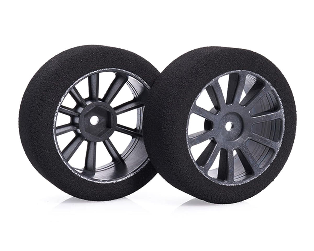 Matrix 26mm 1/10 Foam Front Tires (Air Carbon Rim) (2) (12mm Hex) (37 Shore)