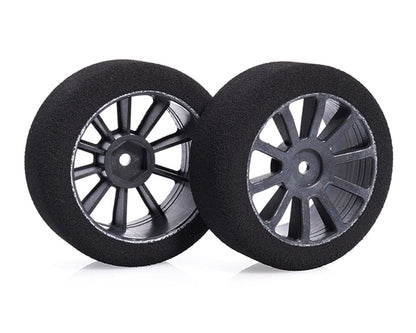 Matrix 26mm 1/10 Foam Front Tires (Air Carbon Rim) (2) (12mm Hex) (37 Shore)