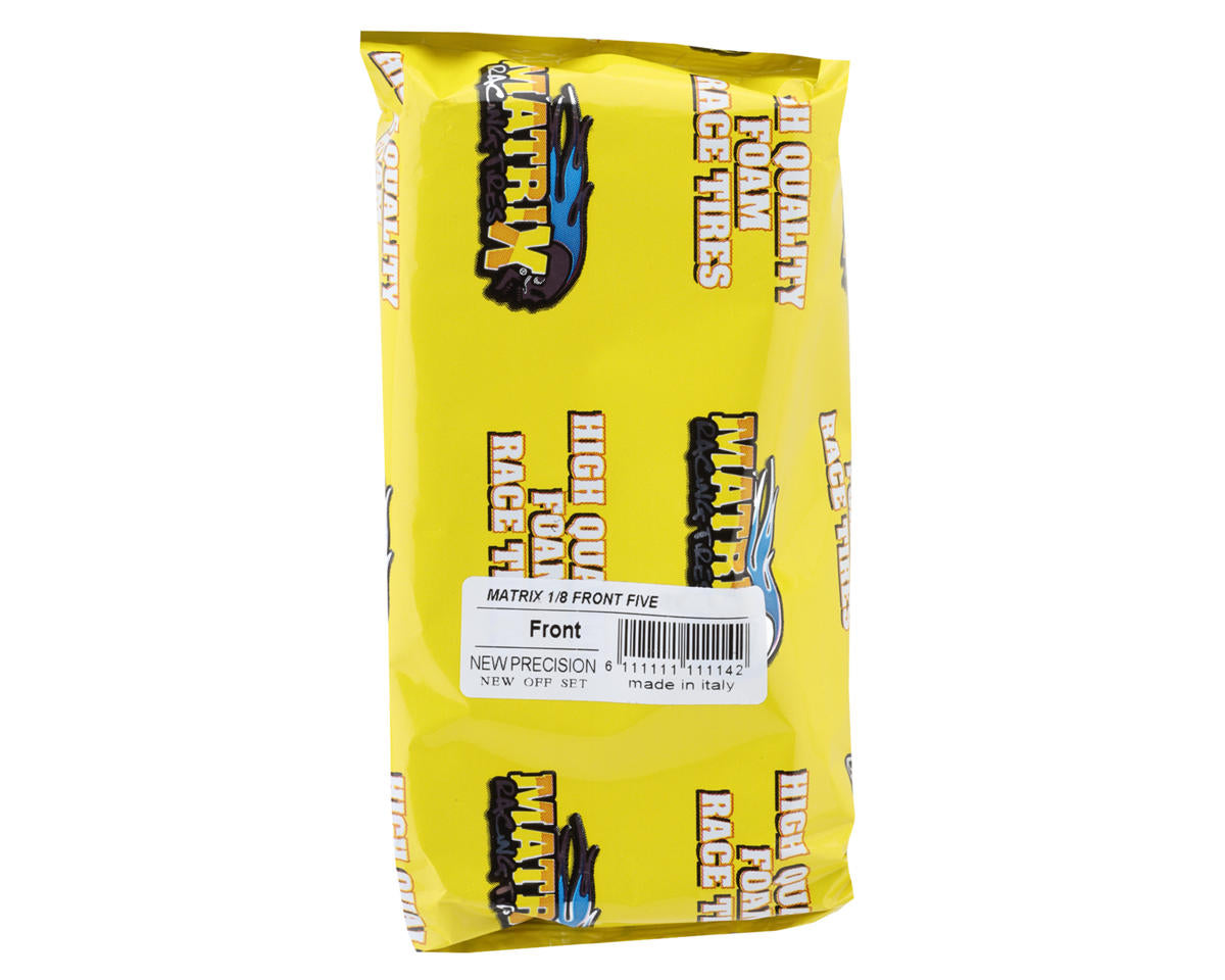 Matrix 37mm 1/8 On-Road Foam Front Tires (32/40 Shore)