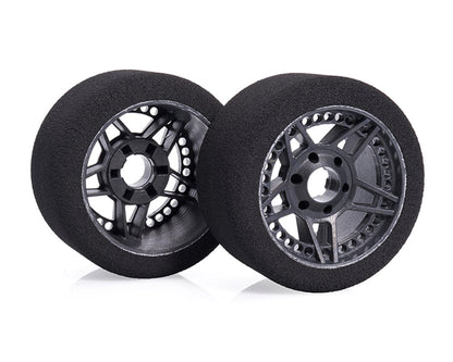 Matrix 37mm 1/8 On-Road Foam Front Tires (Wet)