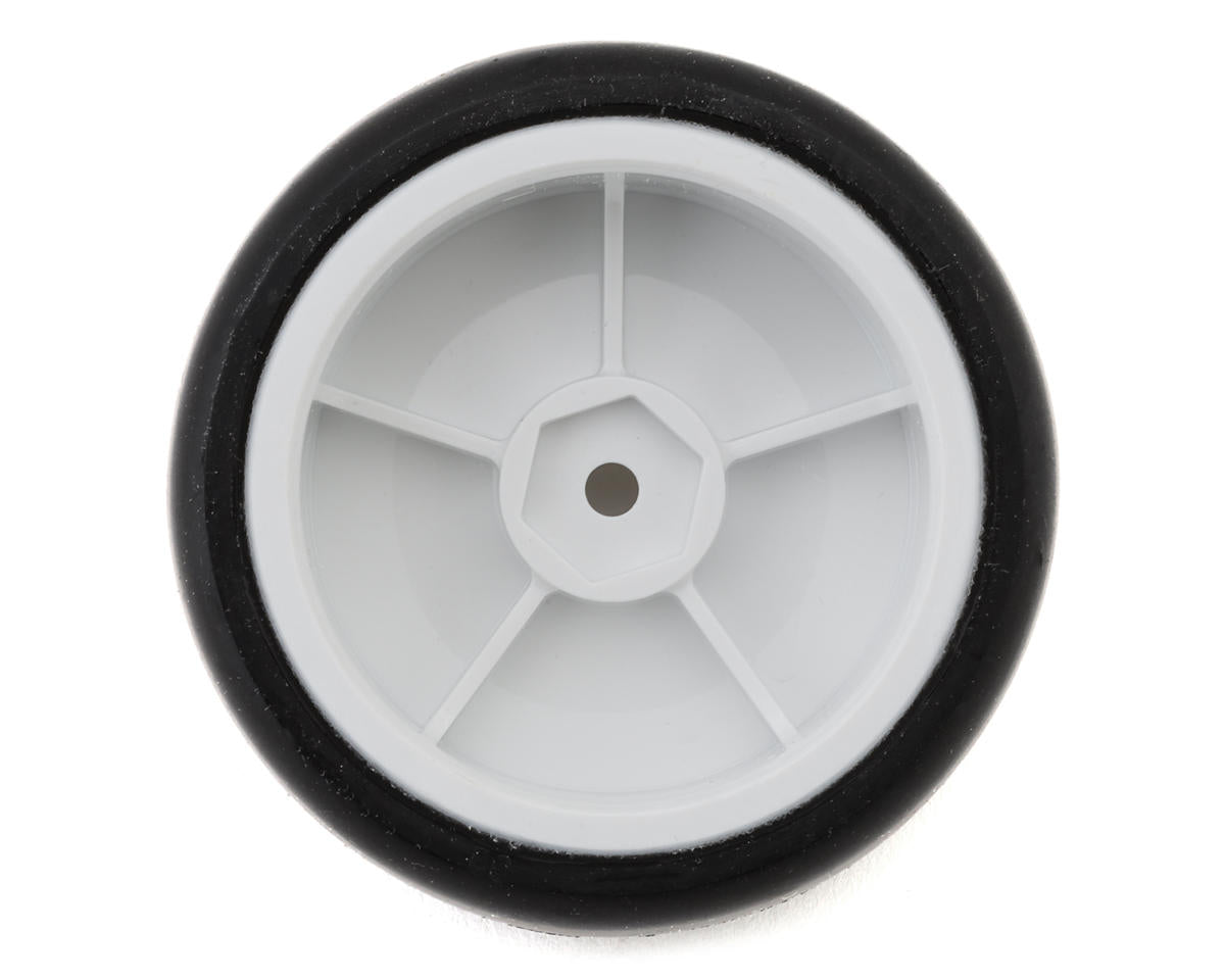 Matrix 1/10 Pre-Mounted On-Road Touring Tires (White) (4) (Asphalt) (32 Shore)