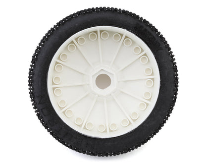 Matrix Neutron 1/8 Off-Road Pre-Mounted Buggy Tires (White) (2) (Soft)