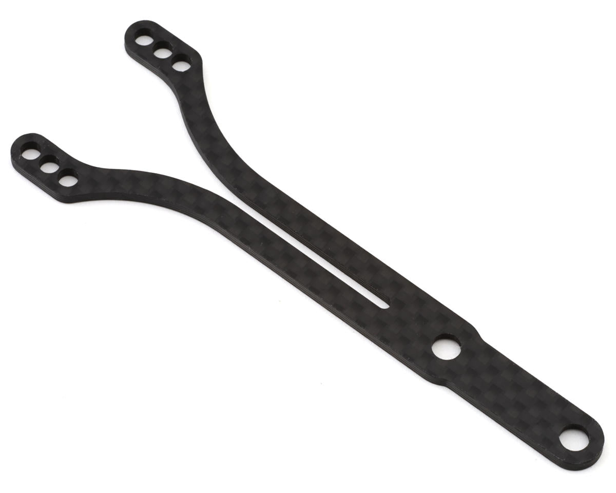 Mugen Seiki MTC2 Carbon Fiber Two-Piece Upper Deck (2mm)