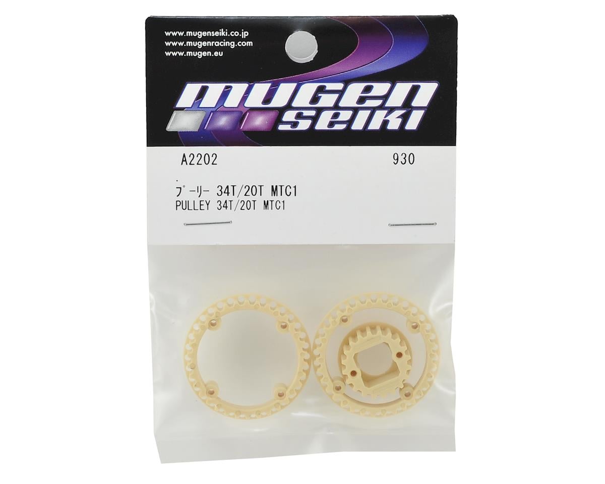 Mugen Seiki MTC1 Plastic Pulley Set (34T/20T)
