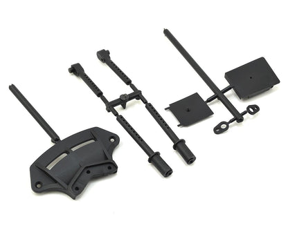 Mugen Seiki MTC1 Front Bumper & Body Post Set