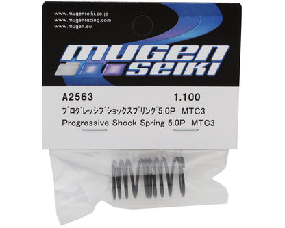 Mugen Seiki MTC3 Progressive Shock Springs (2) (5.0T)