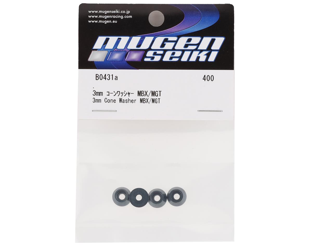 Mugen Seiki 3mm Cone Washer (4)