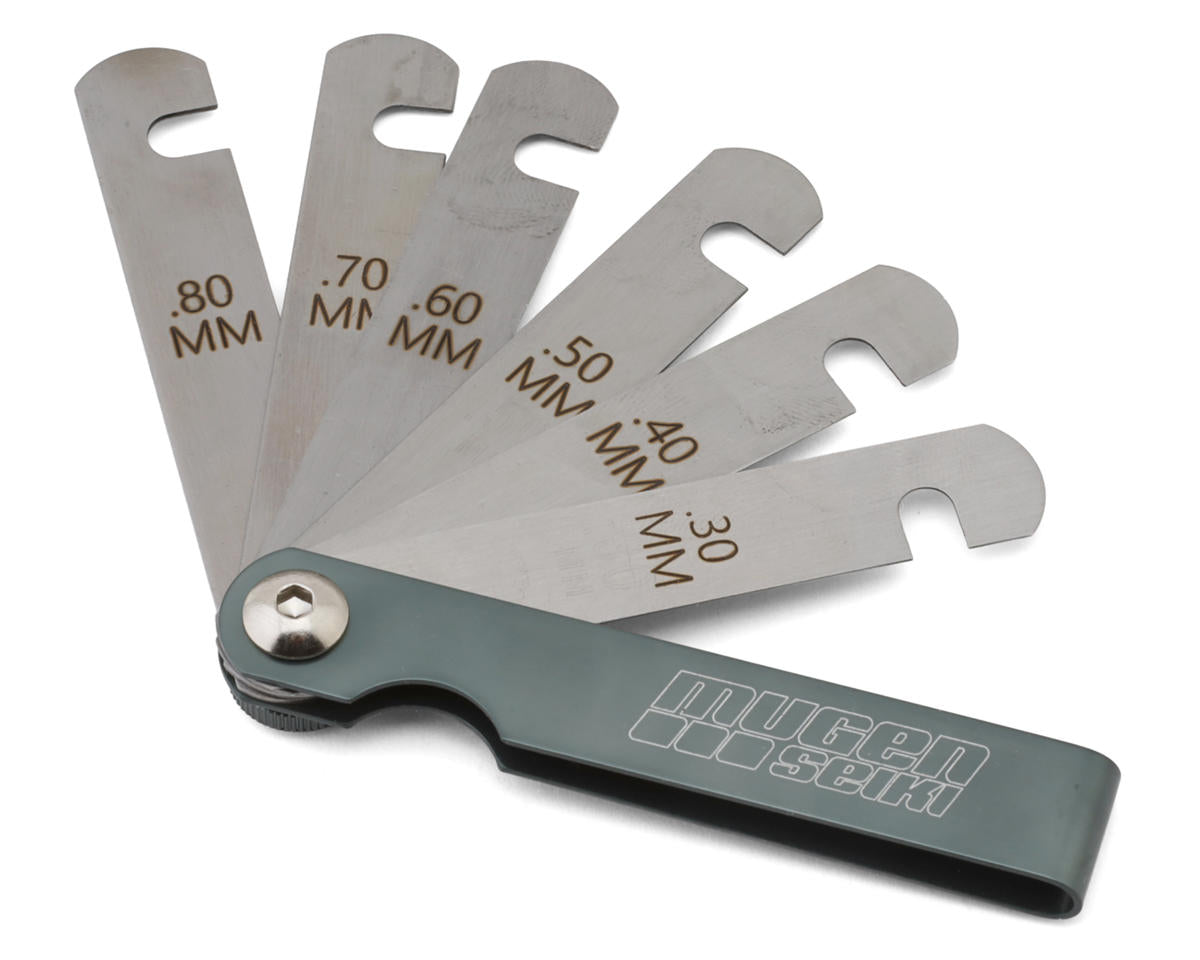 Mugen Seiki Clutch Spacing Thickness Gauge (0.3-0.8mm)