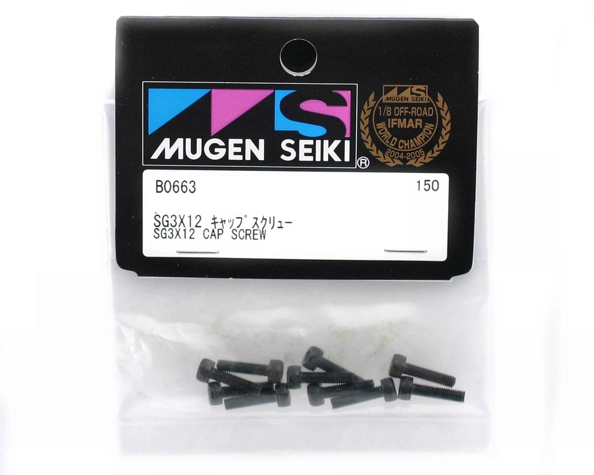 Mugen Seiki 3x12mm SG Cap Head Screw