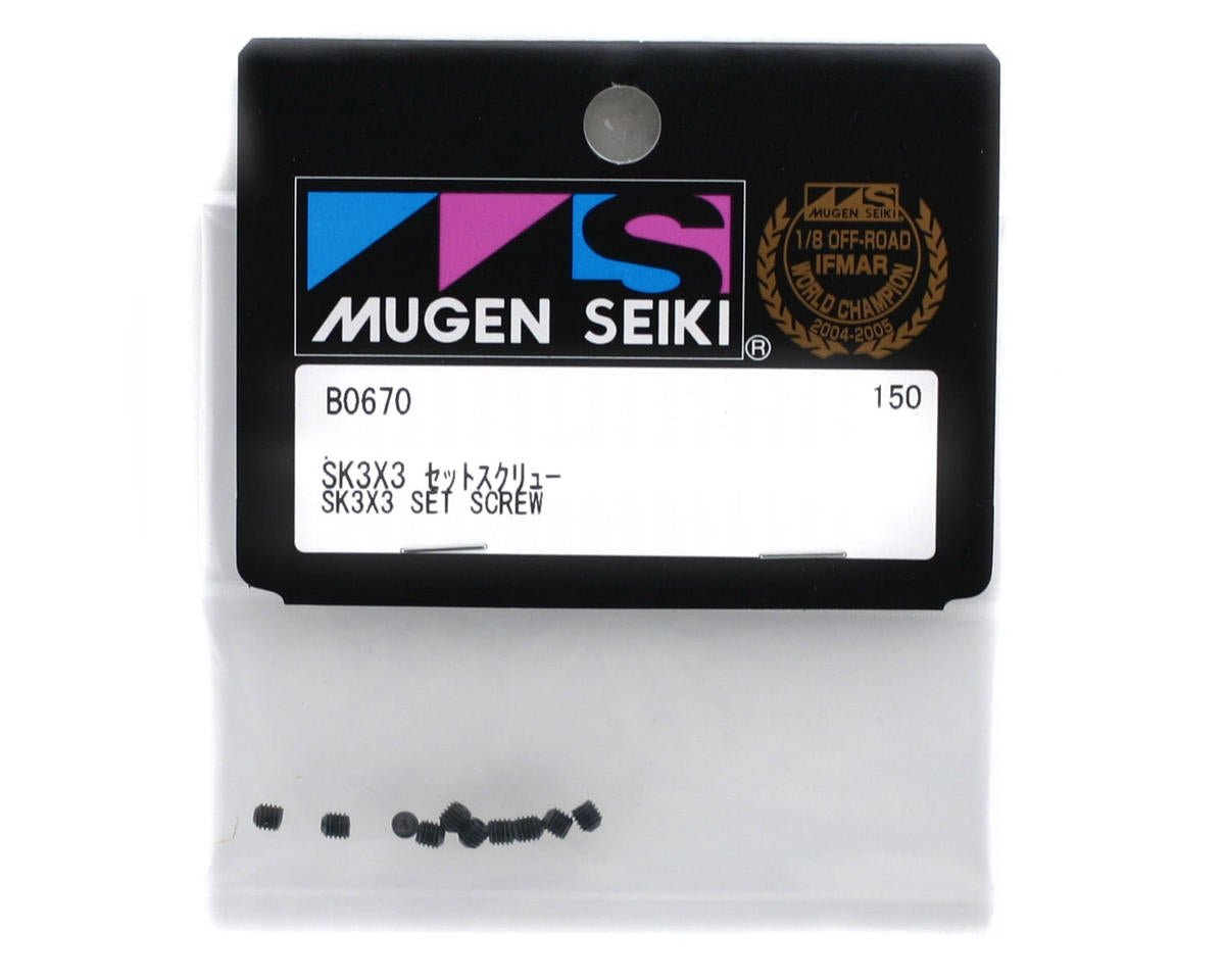 Mugen Seiki 3x3mm SK Set Screw (10)