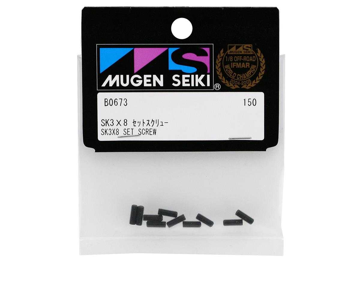 Mugen Seiki SK 3x8mm Set Screw (10)