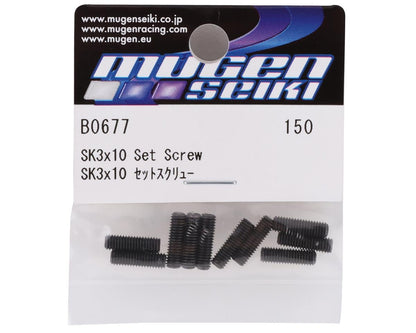 Mugen Seiki 3x10mm Set Screw (10)