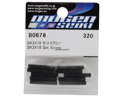 Mugen Seiki 3x18mm Set Screws (10)