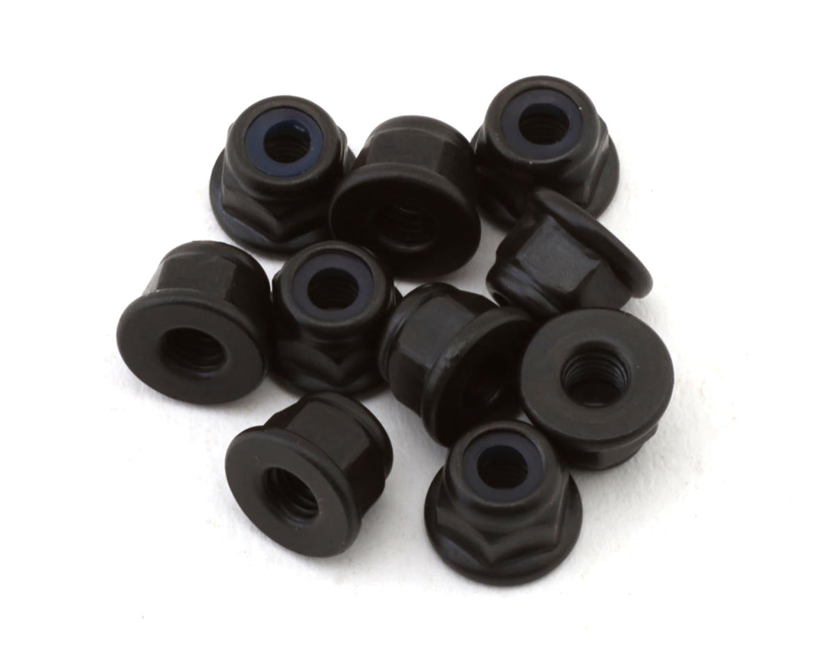 Mugen Seiki 3mm Nylon Flange Nuts (10)
