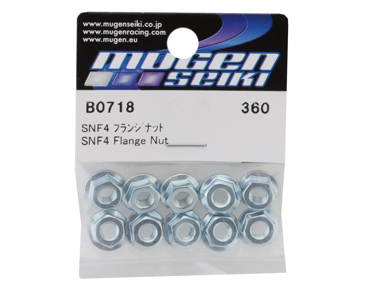 Mugen Seiki 4mm Flange Nuts (10)