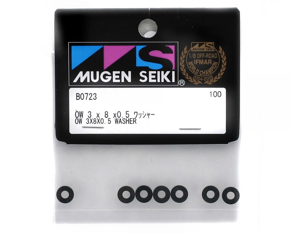 Mugen Seiki OW 3x8x0.5mm Washer (10)