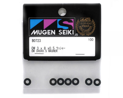 Mugen Seiki OW 3x8x0.5mm Washer (10)