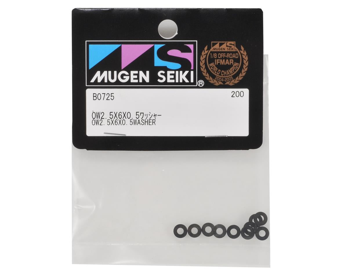 Mugen Seiki 2.5x6x.5mm OW Washer Set (10)