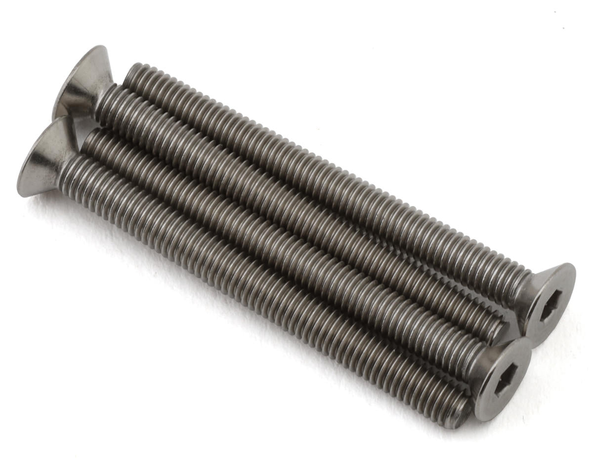 Mugen Seiki SJG Titanium Flat Head Screw Set (3x32mm)