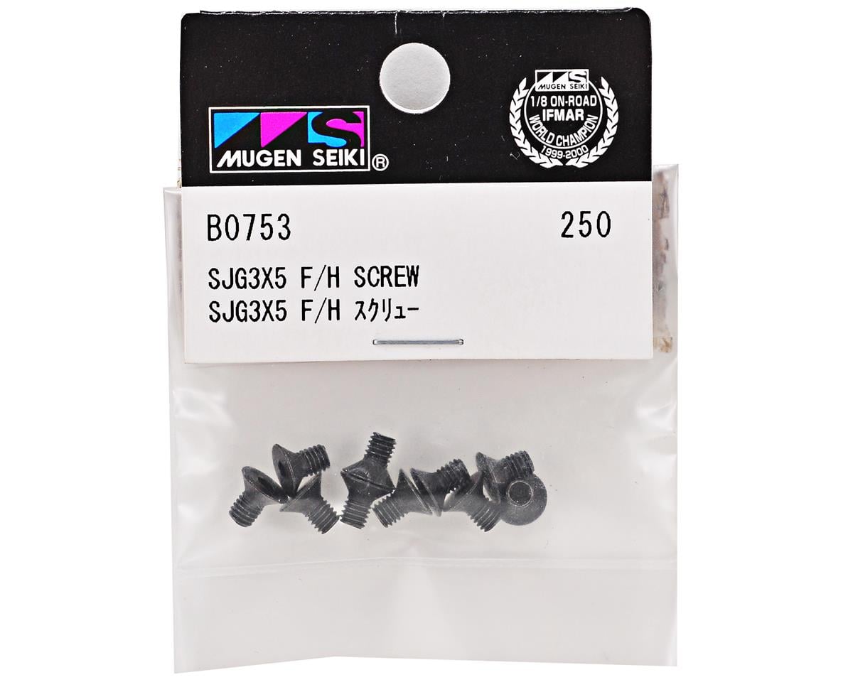 Mugen Seiki 3x5mm Flat Head Screw (10)