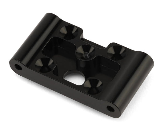 Mugen Seiki MSB1 Aluminum Front Bulkhead (0 Deg) (Black)