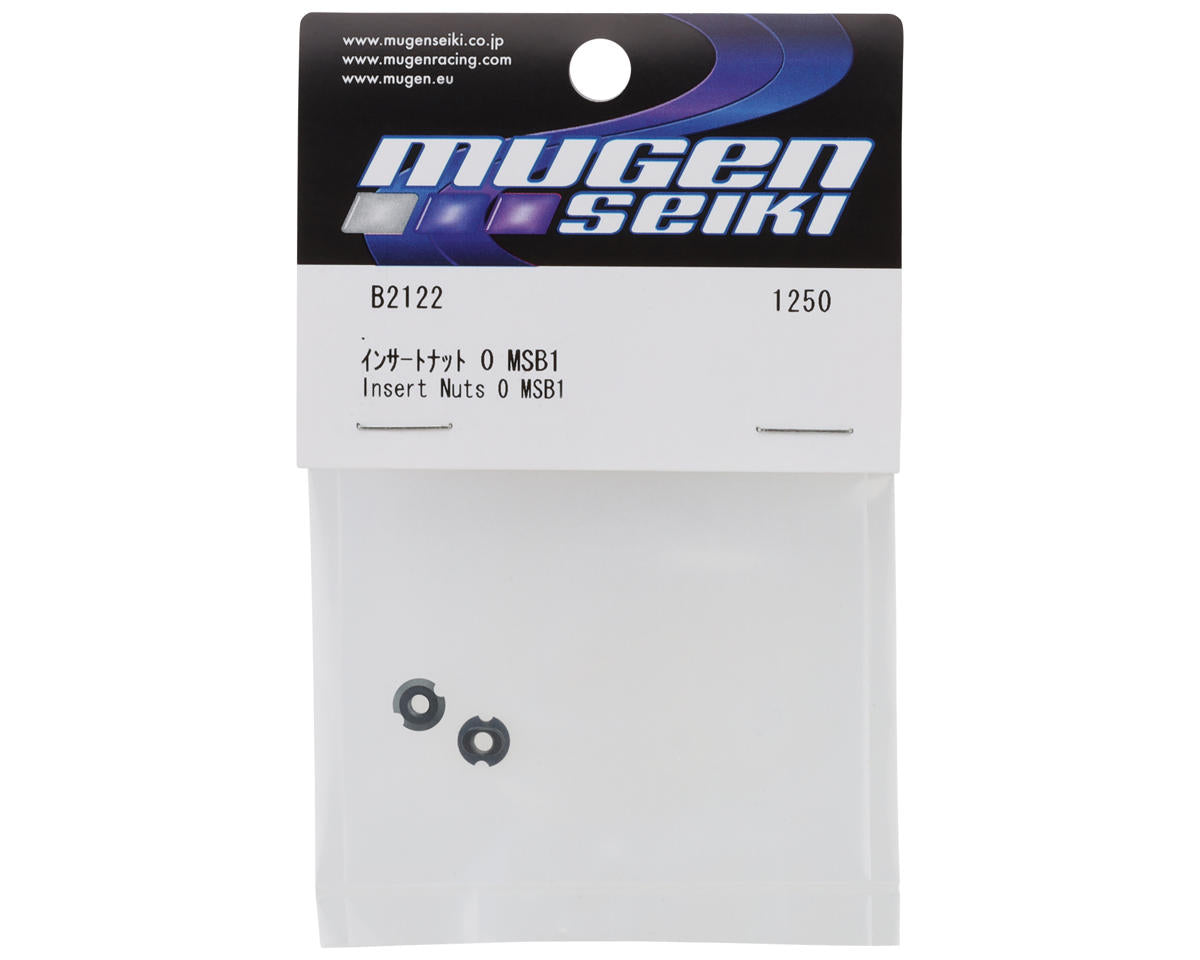 Mugen Seiki MSB1 Insert Nuts (2) (0mm)