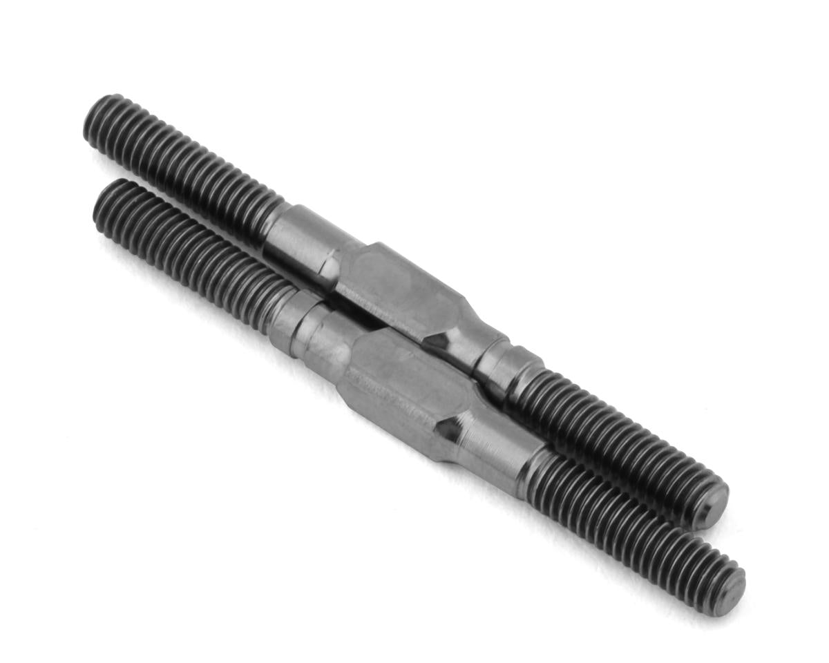 Mugen Seiki 3.5x43mm Titanium Turnbuckles (2)