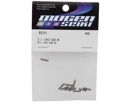 Mugen Seiki 2.5x9.8mm CVA Drive Shaft Pin Replacement Set (10)
