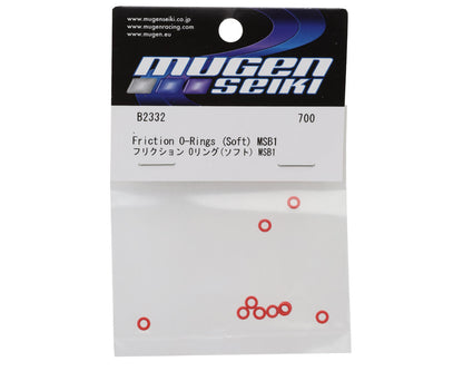 Mugen Seiki Friction O-Rings (Soft) (10)