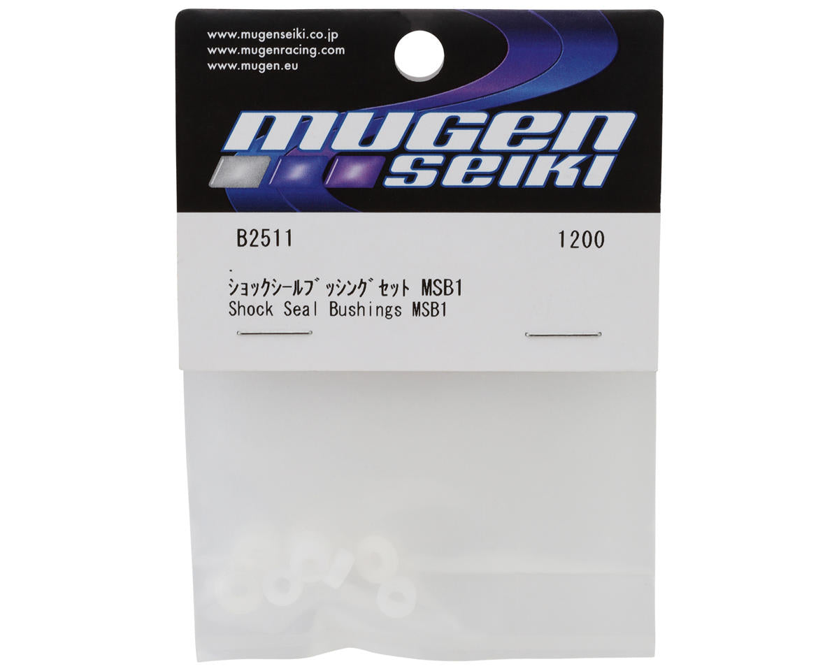 Mugen Seiki MSB1 1//10 2WD Buggy Shock Seal Bushings (8)