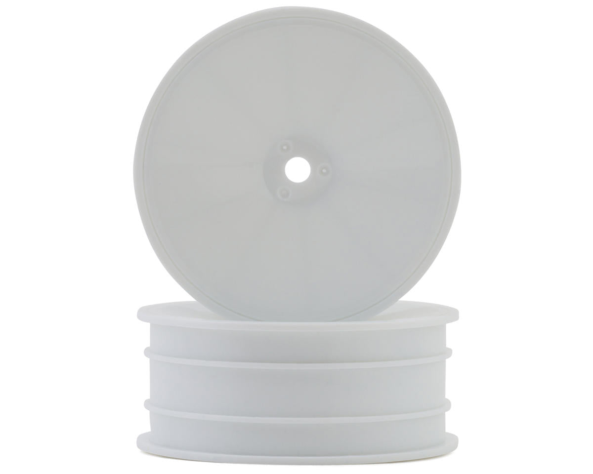 Mugen Seiki 2.2 Front Buggy Wheels (White) (2)