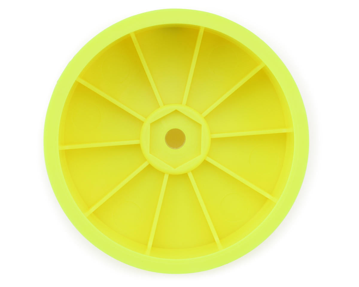 Mugen Seiki 2.2 Front Buggy Wheels (Yellow) (2) w/12mm Hex