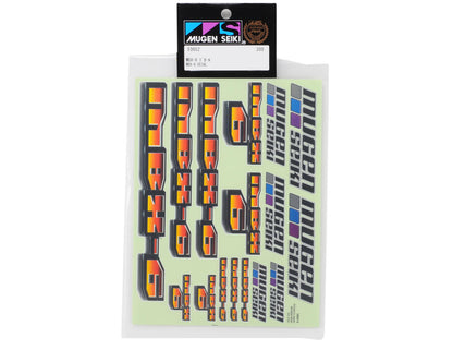 Mugen Seiki MBX6 Decal Sheet