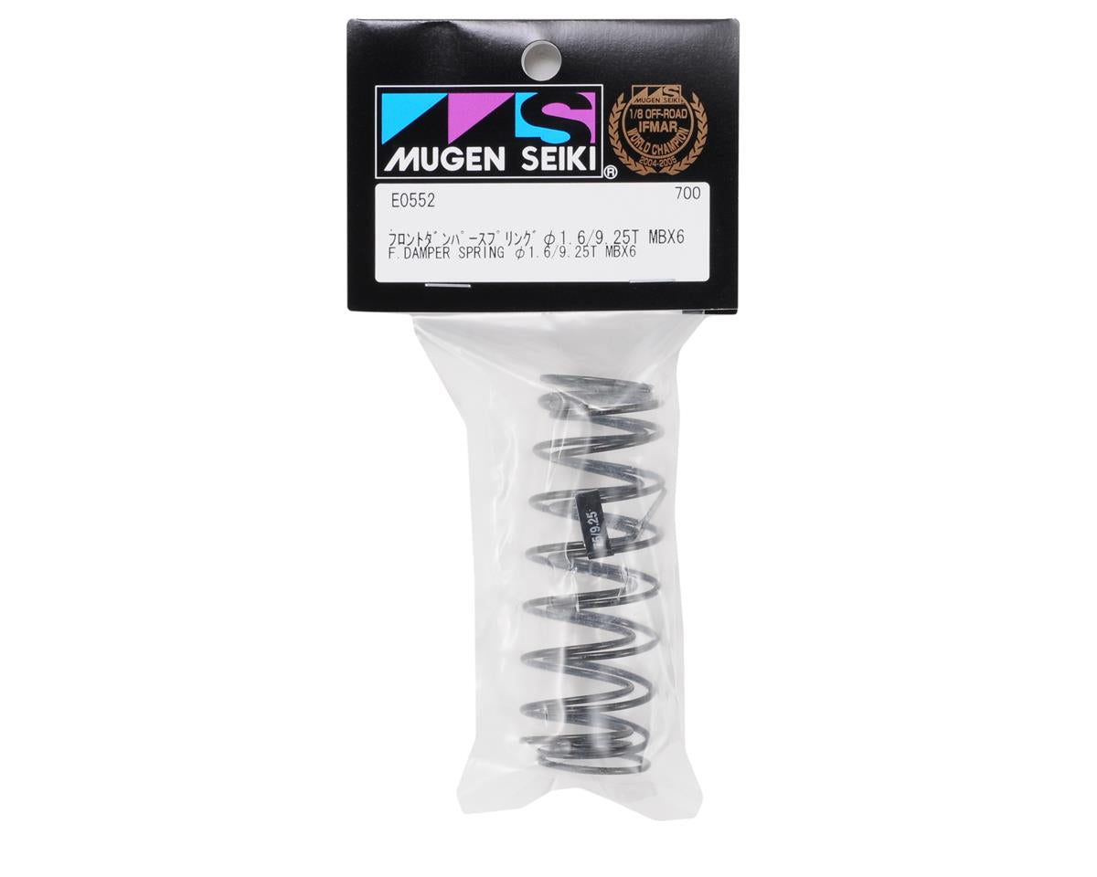 Mugen Seiki Front Damper Spring (Medium, 75mm, 9.25T) (2)