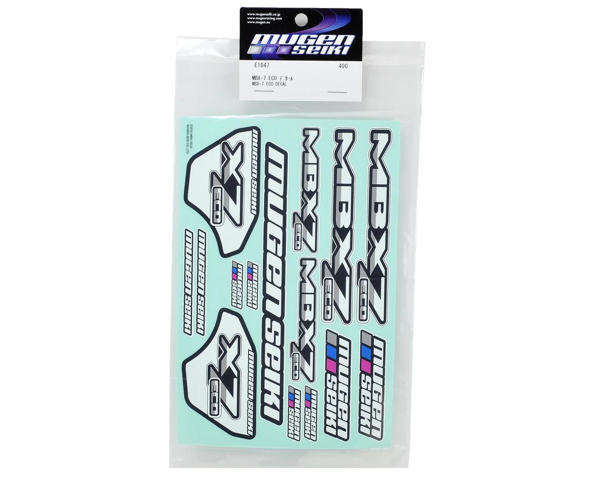 Mugen Seiki MBX7 ECO Decal Sheet
