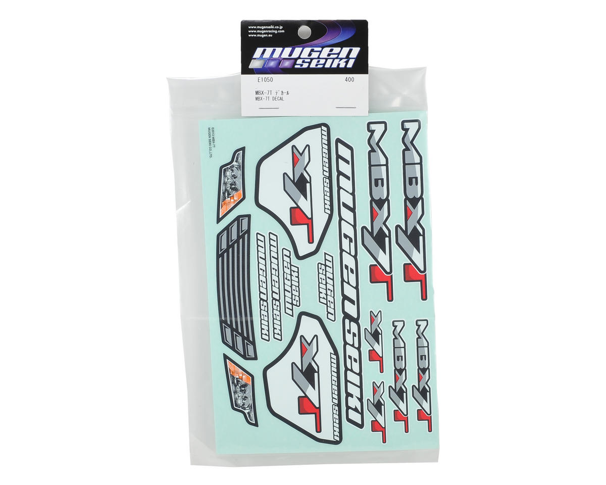Mugen Seiki MBX7T Decal Sheet