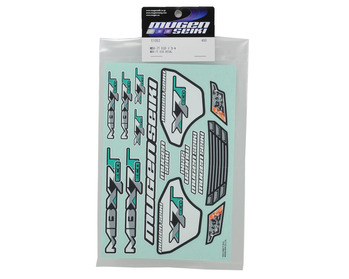 Mugen Seiki MBX7TE Decal Sheet