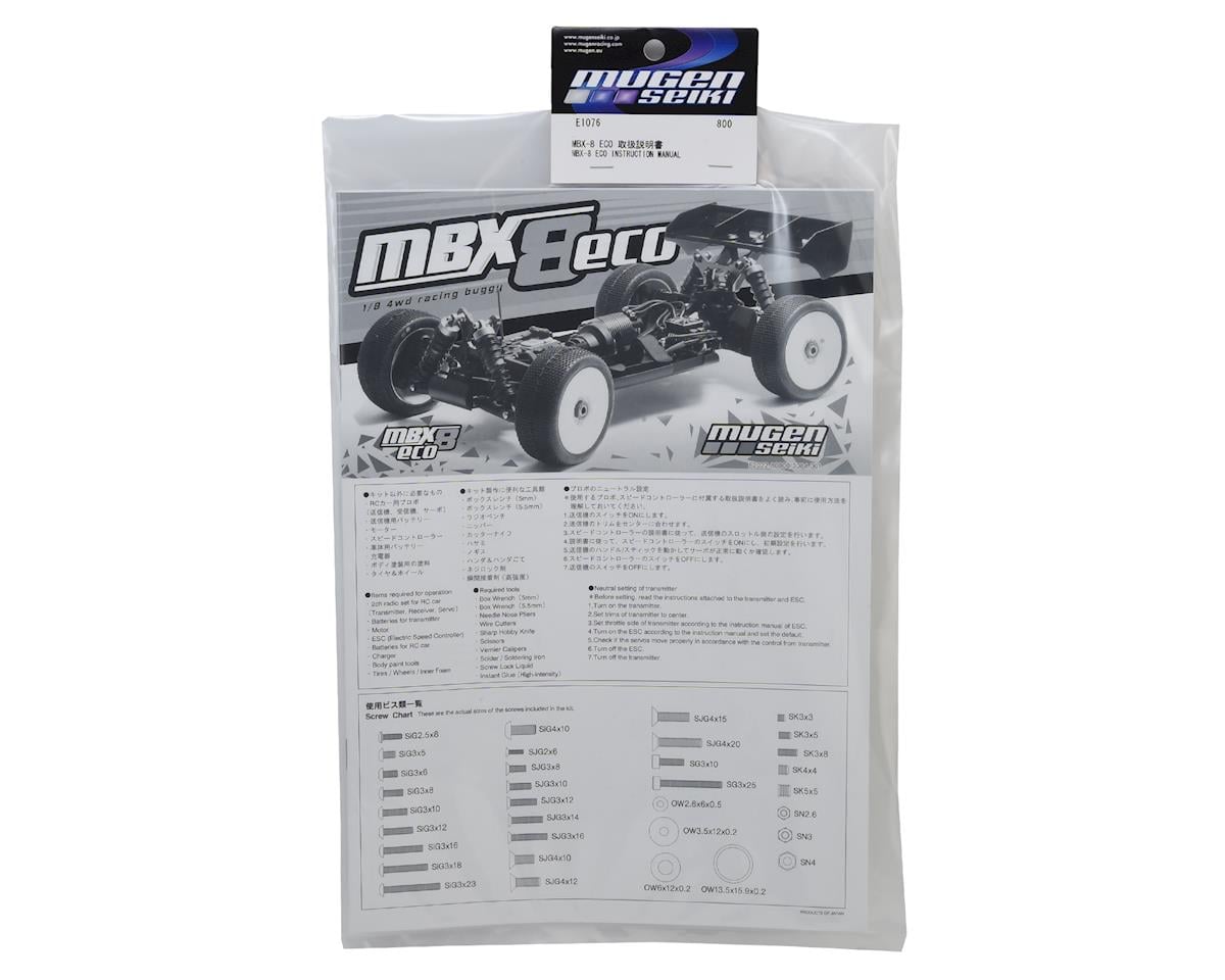 Mugen Seiki MBX8 ECO Instruction Manual