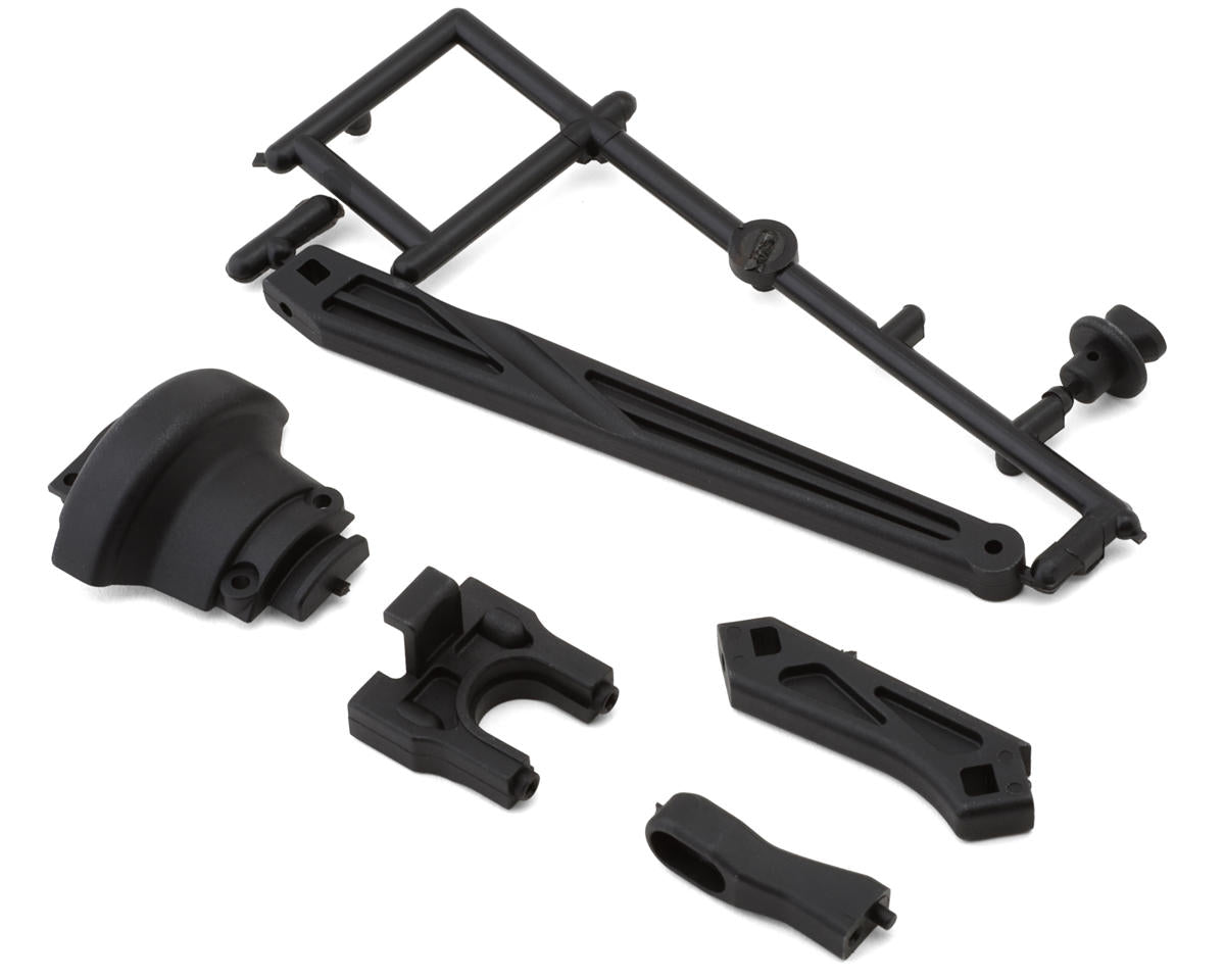 Mugen Seiki MBX8 ECO Center Differential Mount & Chassis Braces