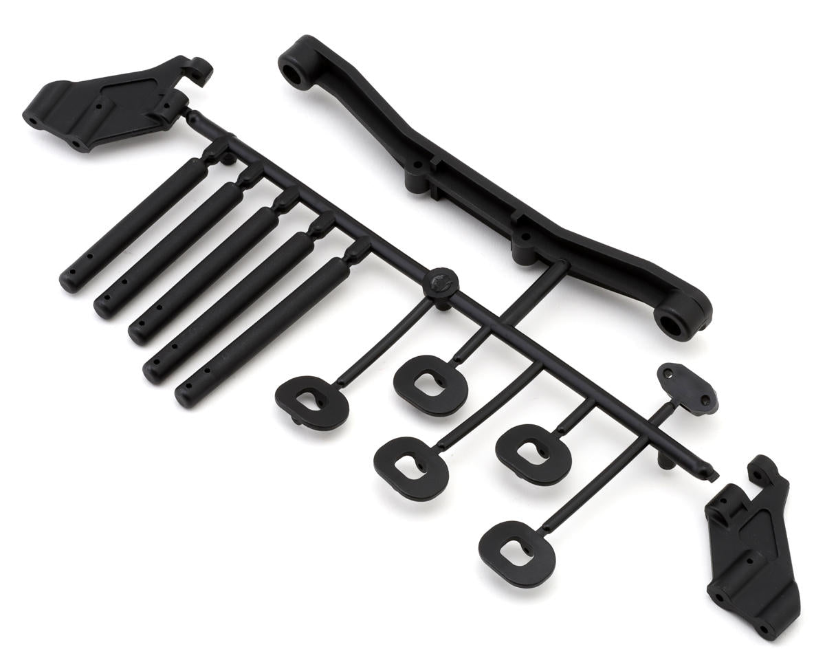 Mugen Seiki MGT7 Front & Rear Body Mounts Set
