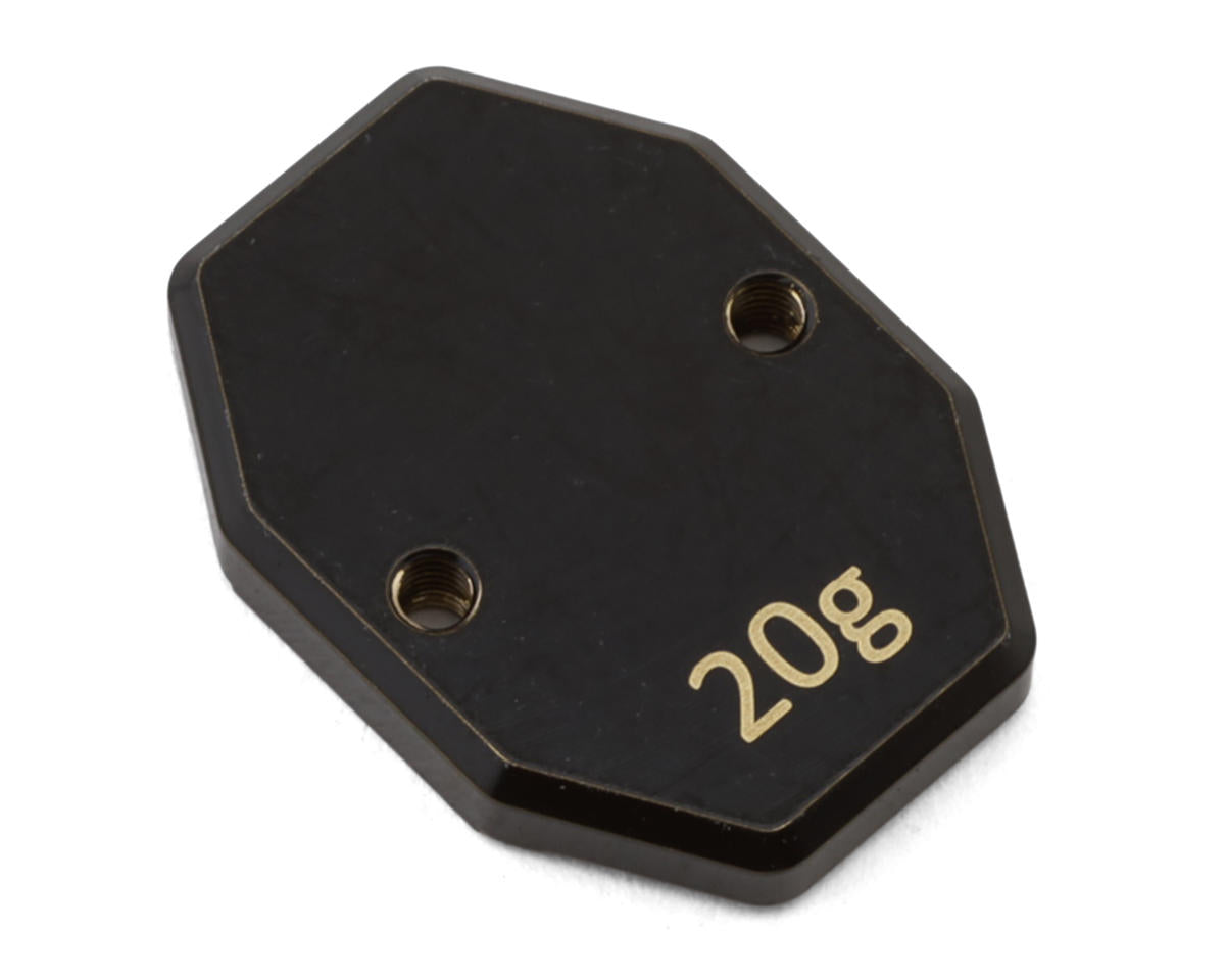Mugen Seiki MBX8R Brass Chassis Weight (20g)