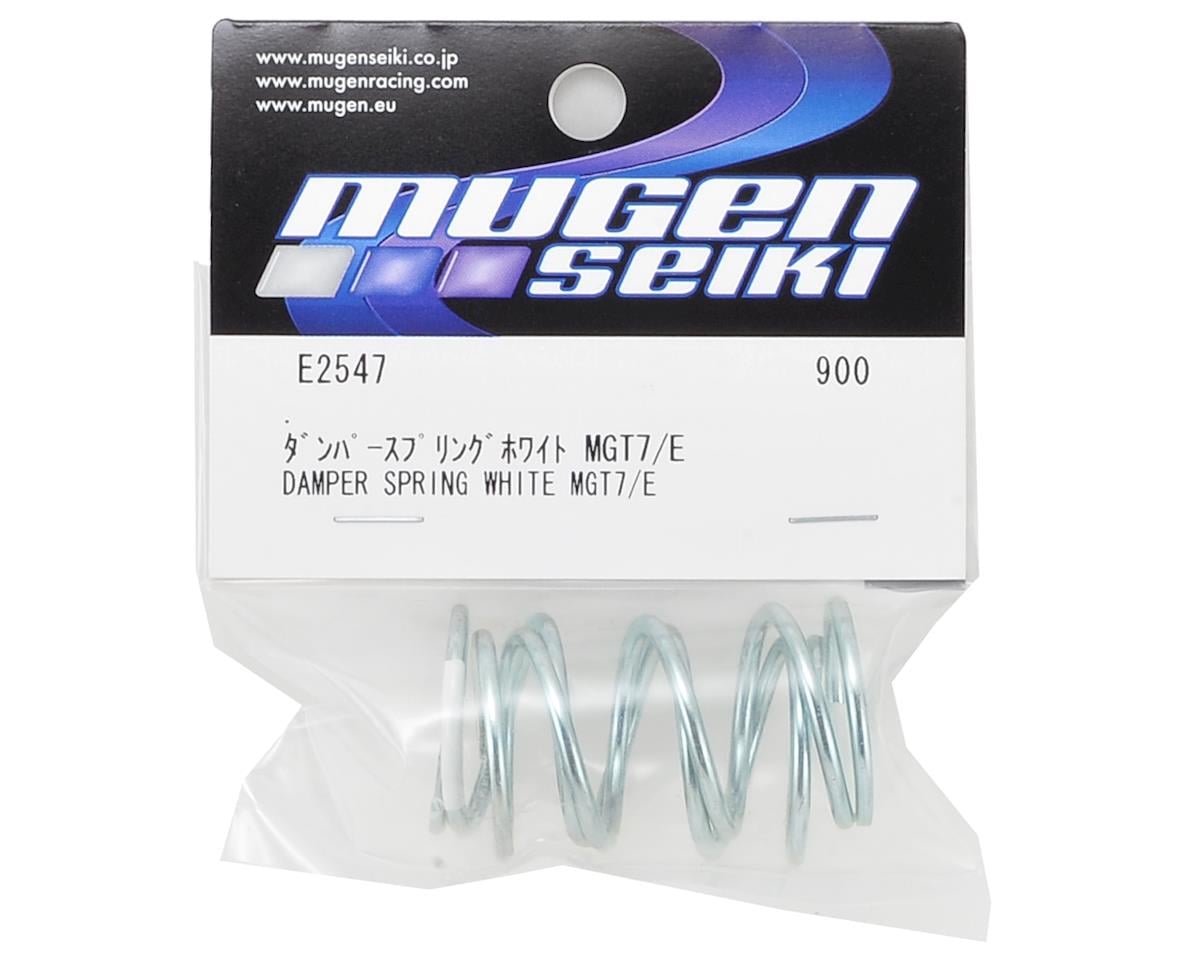 Mugen Seiki Front/Rear Shock Spring (2) (White - 4.75T)