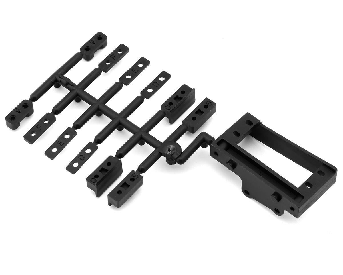 Mugen Seiki MRX6 Servo Mount & Spacers Set