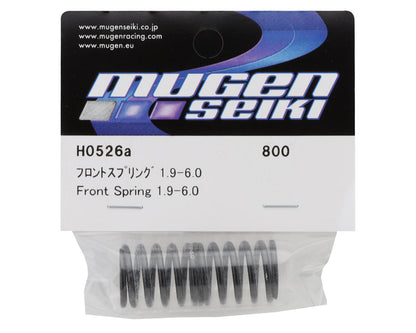Mugen Seiki Front Shock Springs (2) (MRX/MTX) (1.9mm-6.0T)