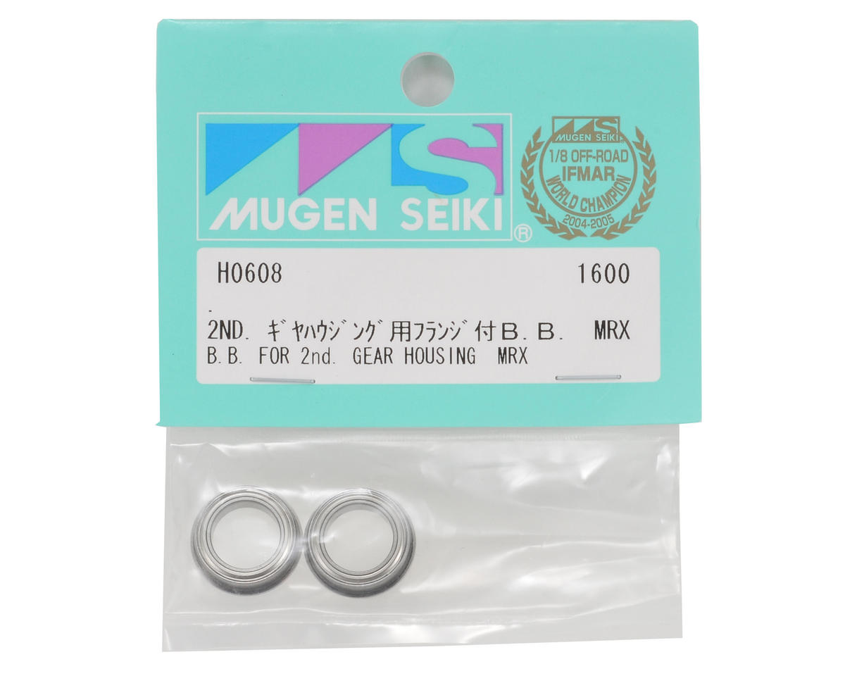Mugen Seiki 10x15x4mm Flanged Bearing (2)