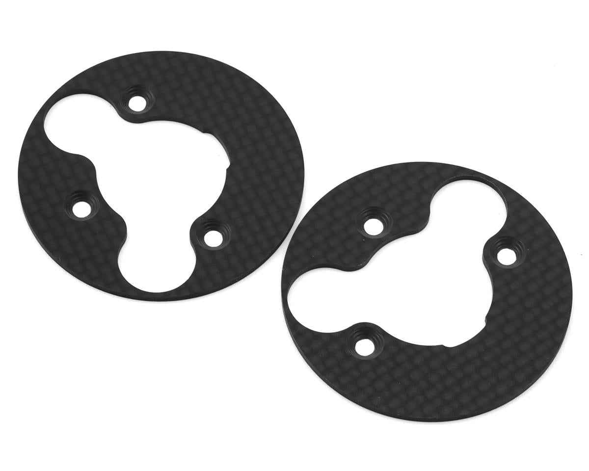 Mugen Seiki MRX Carbon Fiber Rear Upright Discs (2)