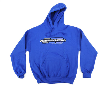 Mugen Seiki "3 Dot" Hoodie (Blue) (2XL)