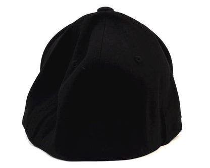 Mugen Seiki "M" Logo Flexfit Baseball Cap (Black) (L/XL)